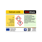 Calciumoxid. Gebrannter Kalk 25kg BIOMUS - Biolaboratorium